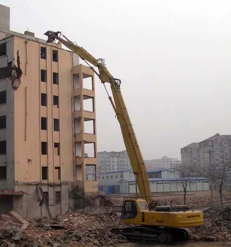 挖掘機(jī)拆樓臂，挖掘機(jī)拆樓臂廠家，挖掘機(jī)改裝拆樓臂