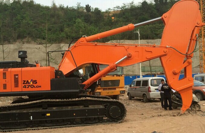 挖掘機巖石臂，挖掘機巖石臂廠家，挖掘機改裝巖石臂