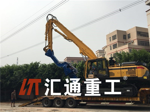 挖掘機(jī)打樁臂、打樁臂、打樁錘、挖掘機(jī)打樁臂廠家